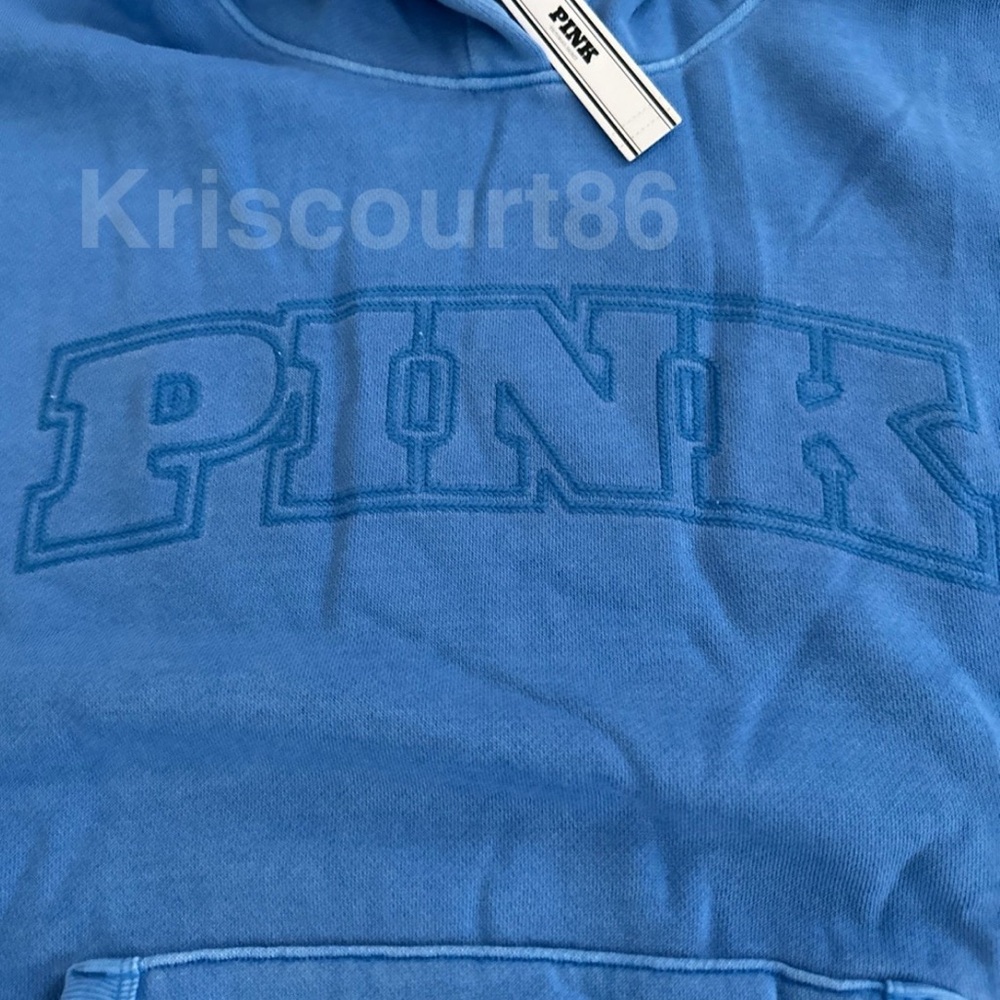 VSPINK Limited Edition Blue Pullover Hoodie NEW WITH TAGS - Picture 4 of 7